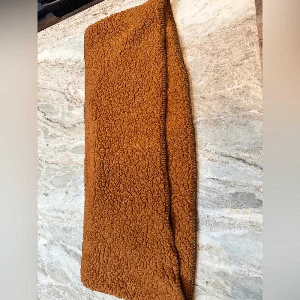 Altar’d State Teddy Infinity Scarf Brown Sherpa Cozy NWT